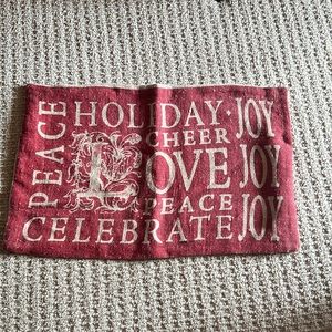 Pottery Barn holiday pillow cover, 16x26